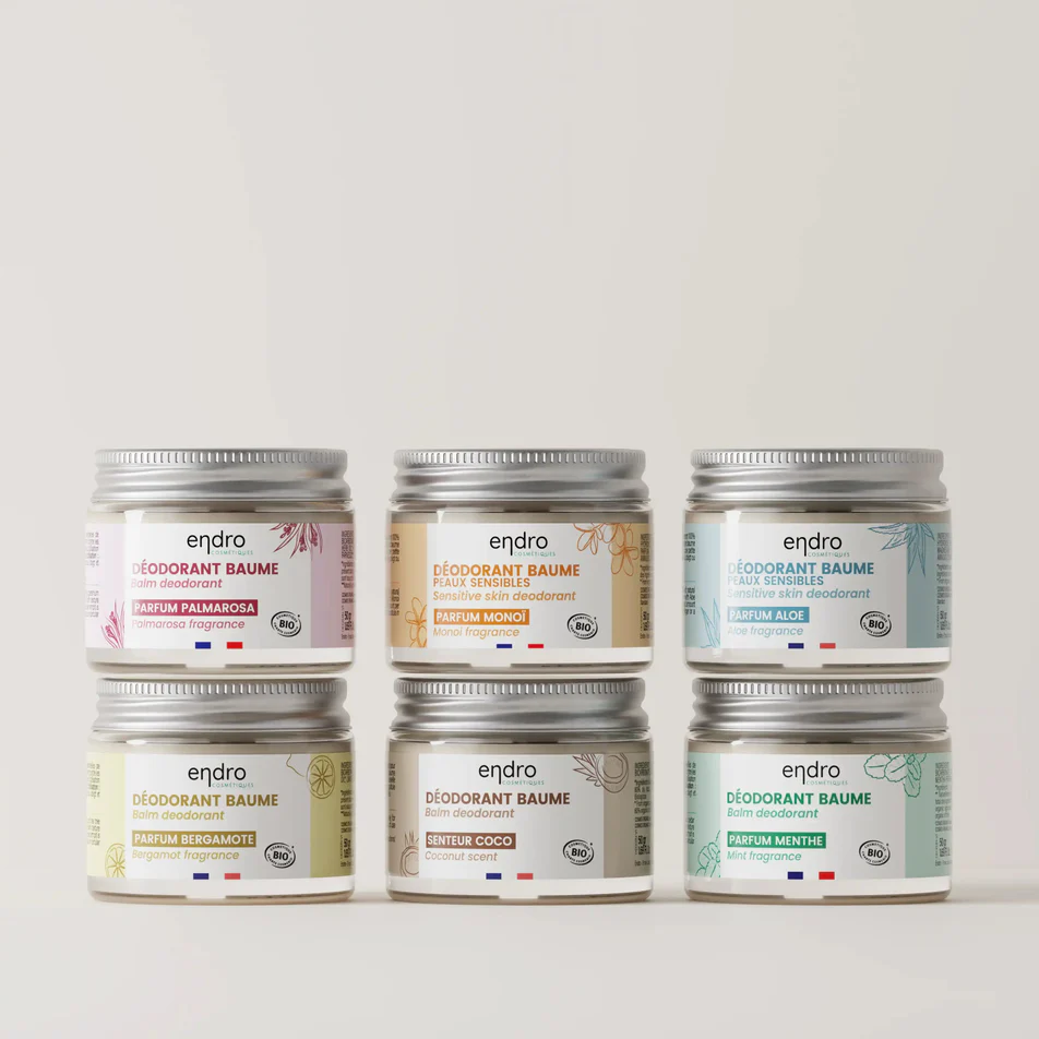 Pack famille 6 déodorants solides